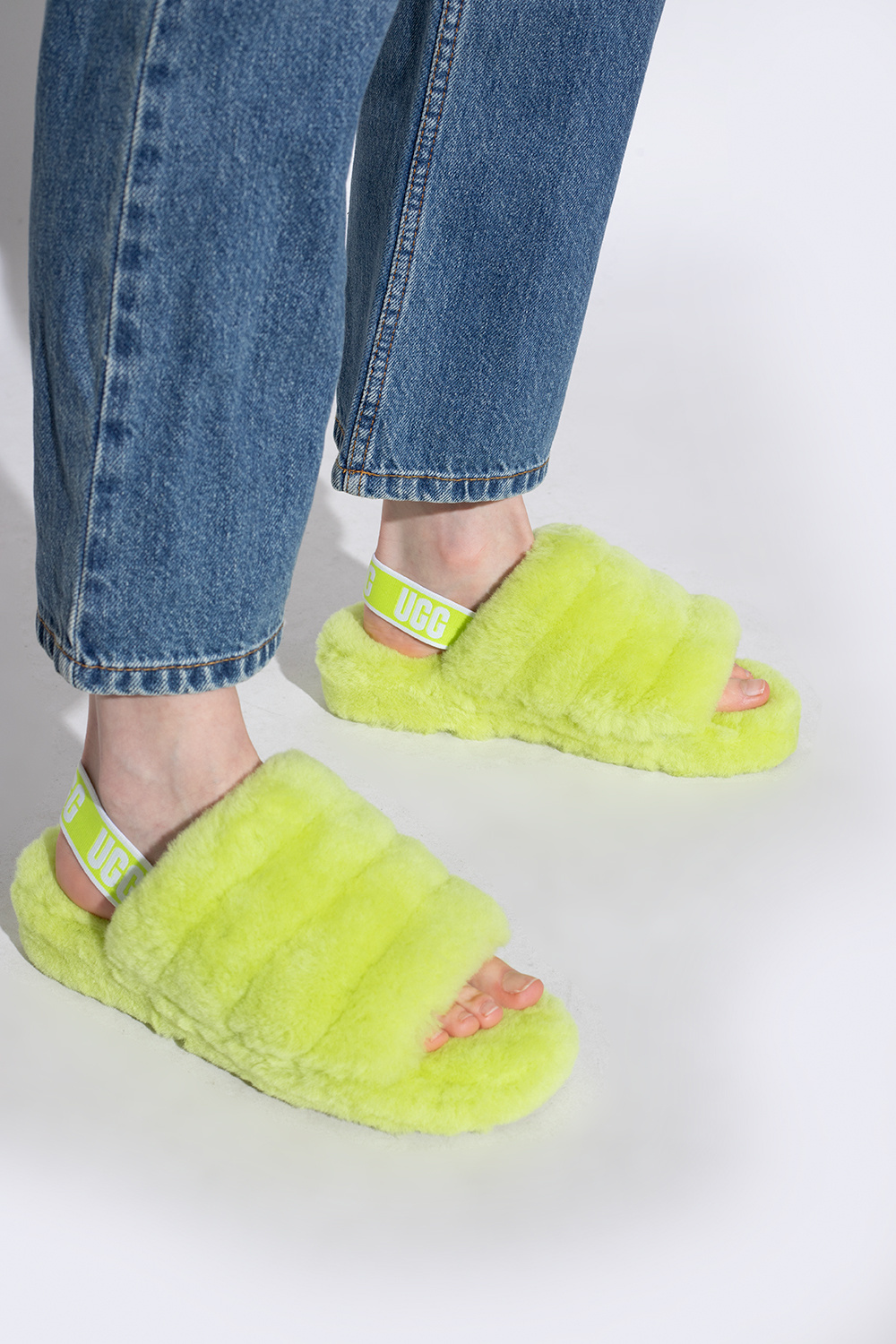 Neon Fluff Yeah fur sandals ugg 1098494k ugg 1098494k Nolen 1106229T CHE SchaferandweinerShops Japan